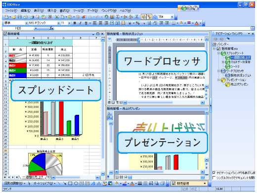 EIOffice2010画面